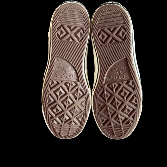 Converse Chuck 70 Color Block in Nice Looking Egret/Tidepool Grey/Yellow M8/W10 - Picture 9 of 11